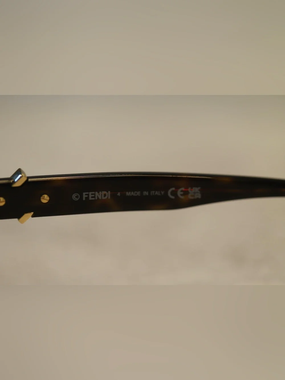Fendi Tortoise Color Glasses (New)